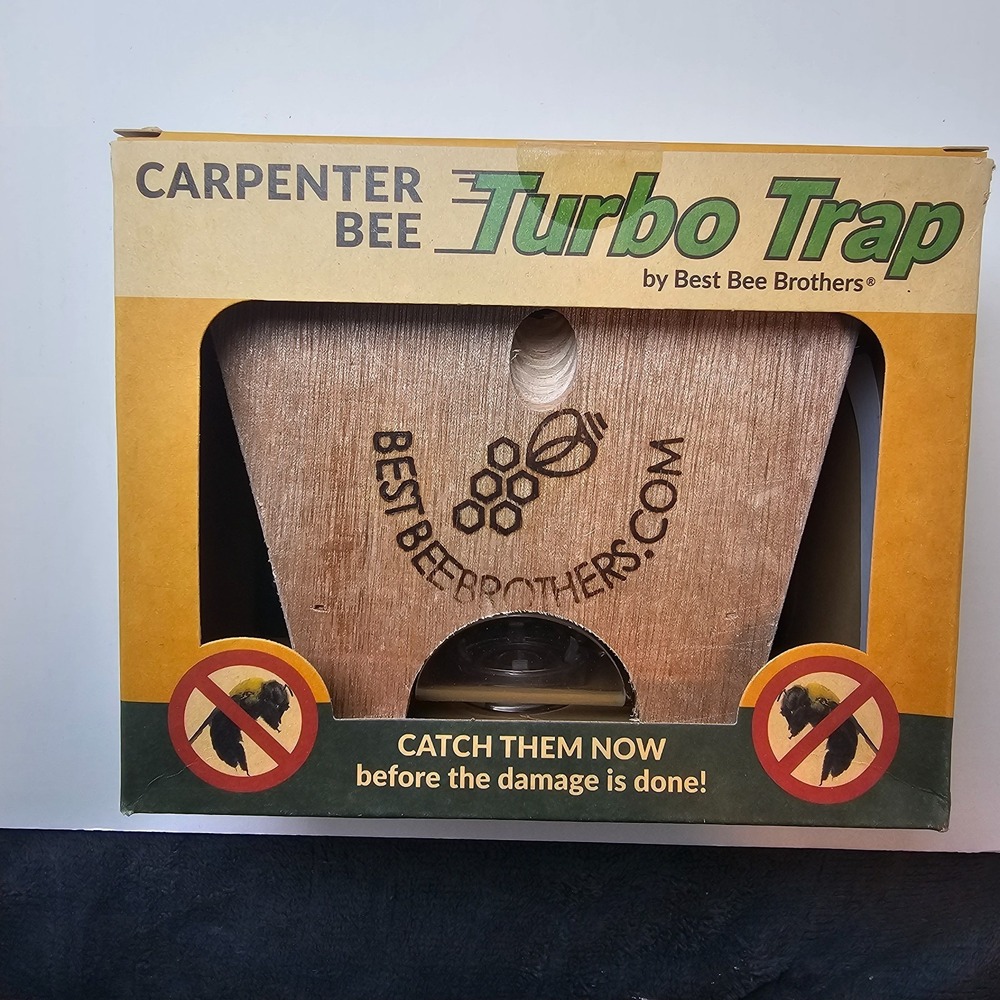 Best Bee Brothers Carpenter Bee Trap Internal Turbo Funnel Large Viewpoint